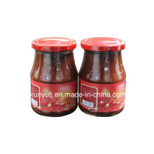 Tomato Paste in Glass Jar